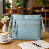 Inverno – Borsa a Tracolla in Pelle Nappa